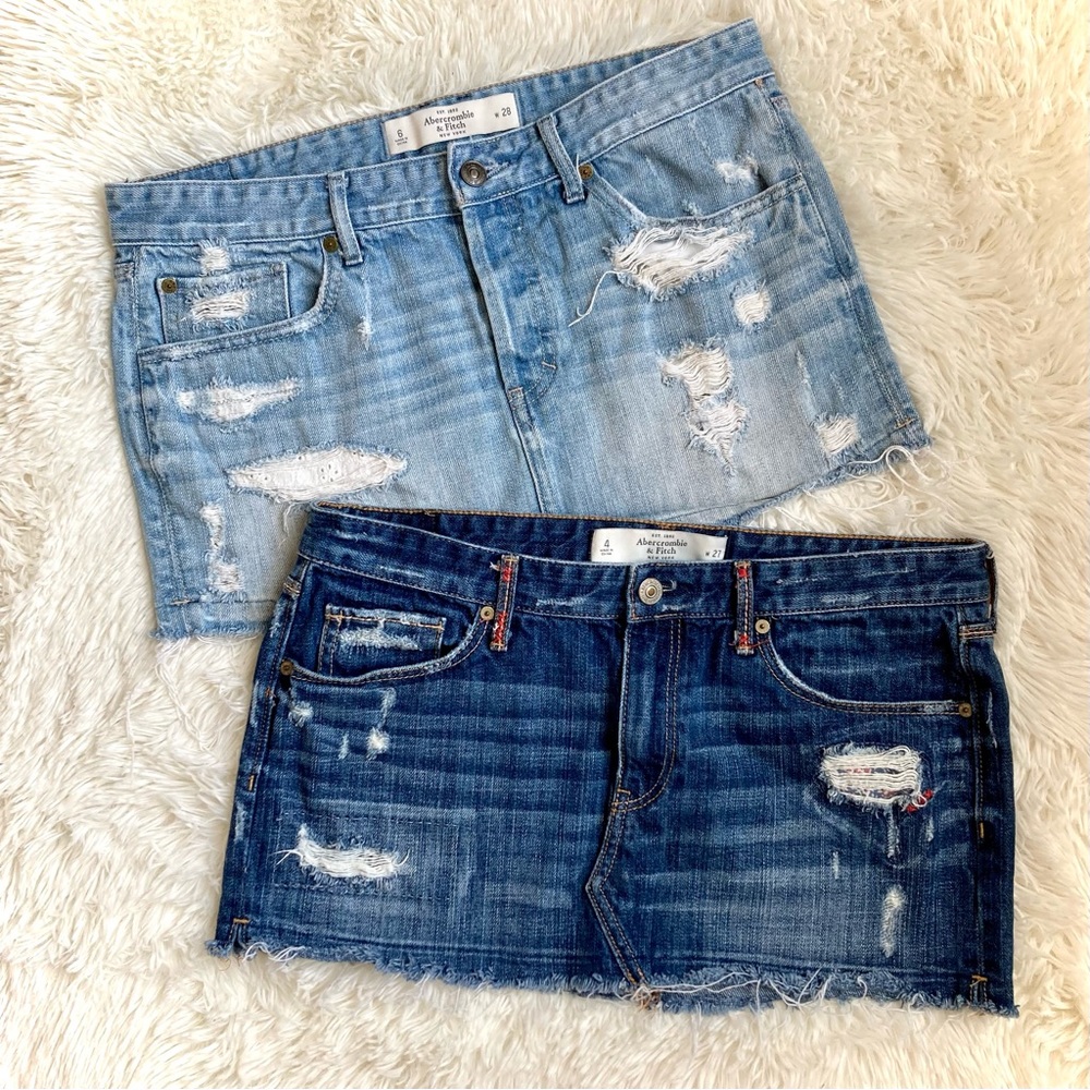 Y2K Abercrombie & Fitch mini skirts